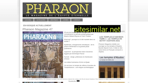 pharaon-magazine.fr alternative sites