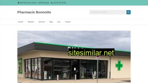 pharmacie-bonnotte.fr alternative sites