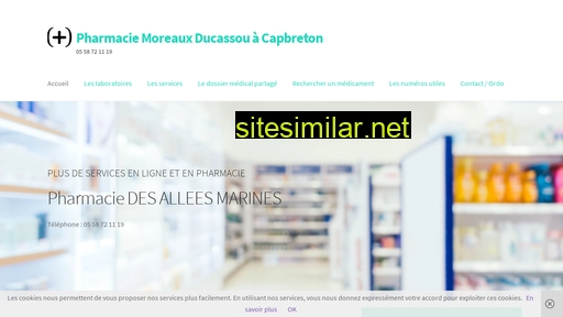 Pharmacie-capbreton similar sites