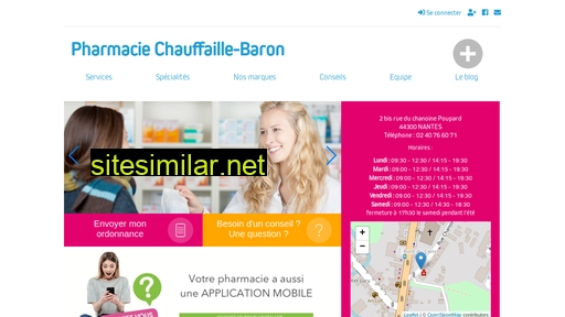 pharmacie-chauffaille-baron.fr alternative sites