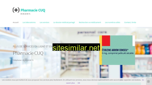 pharmacie-cuq.fr alternative sites