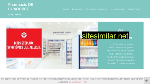 pharmacie-dechaource.fr alternative sites