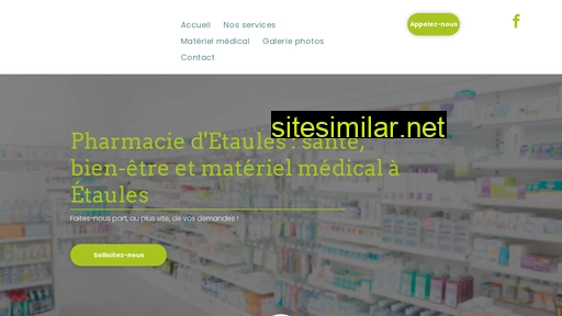 pharmacie-etaules.fr alternative sites