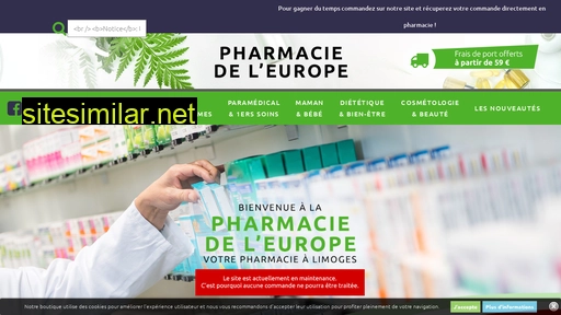 pharmacie-europe-limoges.fr alternative sites