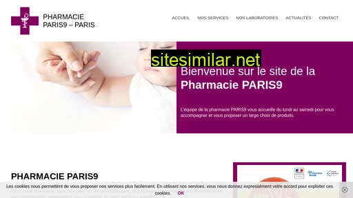 pharmacie-paris9.fr alternative sites