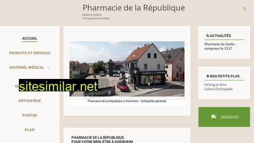 pharmacie-republique.fr alternative sites