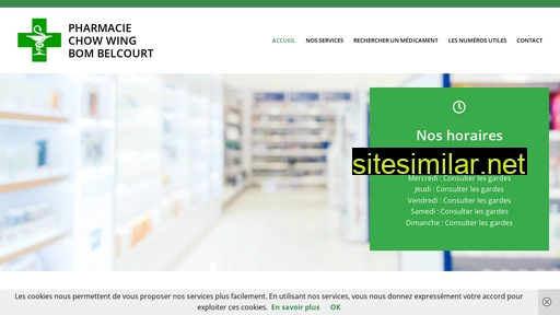 pharmacie-saintbenoit.fr alternative sites