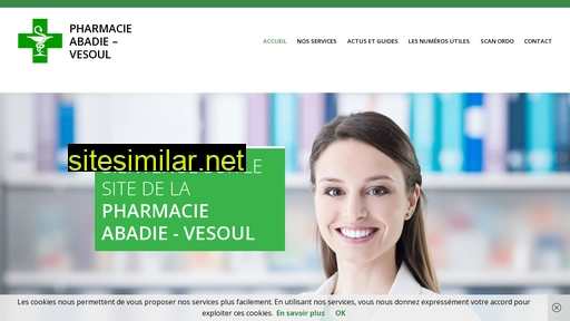 pharmacieabadie.fr alternative sites