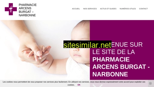 pharmaciearcensburgat.fr alternative sites