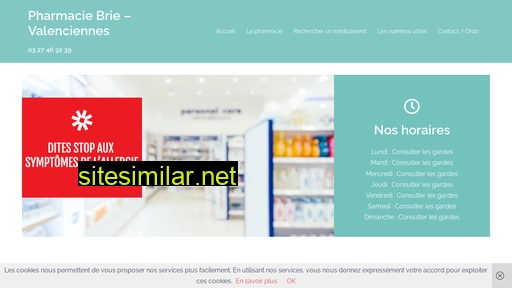 pharmaciebrie.fr alternative sites