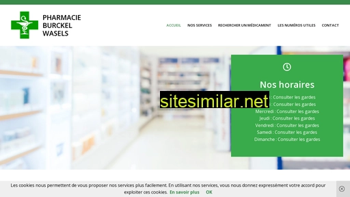 pharmacieburckelwasels.fr alternative sites