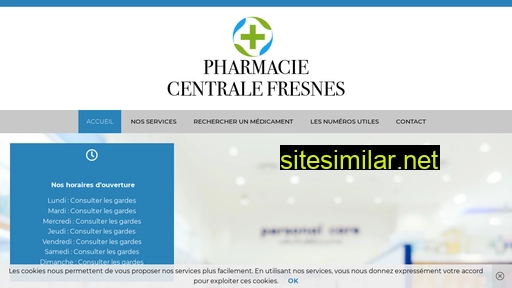 Pharmaciecentrale-fresnes similar sites