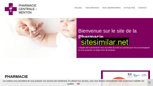 pharmaciecentrale-menton.fr alternative sites