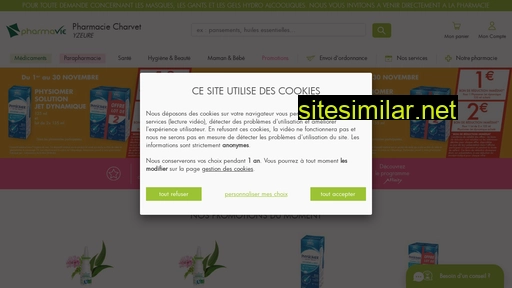pharmaciecharvet.pharmavie.fr alternative sites