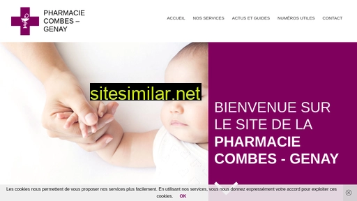 pharmaciecombes.fr alternative sites