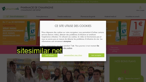 pharmaciedechampagne.pharmavie.fr alternative sites