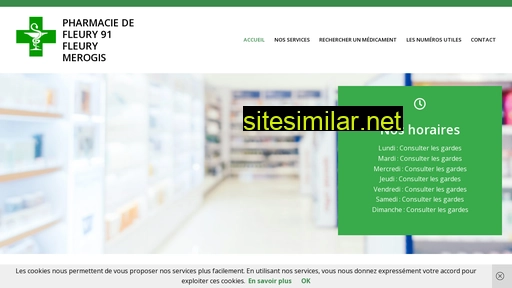 pharmaciedefleury.fr alternative sites