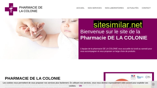 pharmaciedelacolonie.fr alternative sites