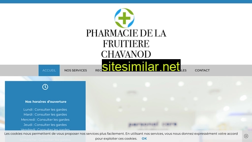 pharmaciedelafruitiere.fr alternative sites