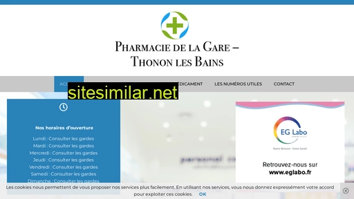 pharmaciedelagare-thonon.fr alternative sites