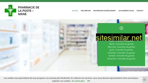 pharmaciedelaposte-mane.fr alternative sites