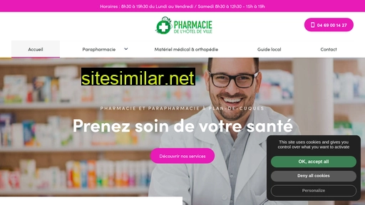 pharmaciedelhoteldeville.fr alternative sites