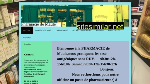 pharmaciedemaule.fr alternative sites