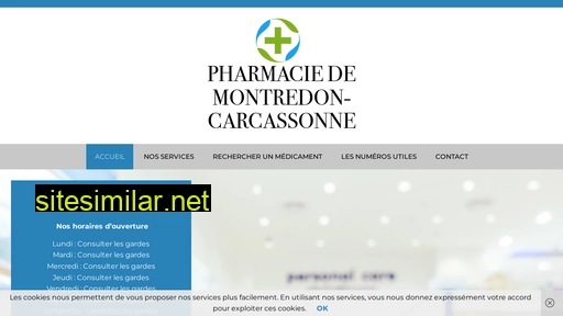 pharmaciedemontredon-carcassonne.fr alternative sites