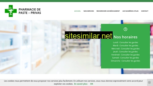 pharmaciedepaste.fr alternative sites