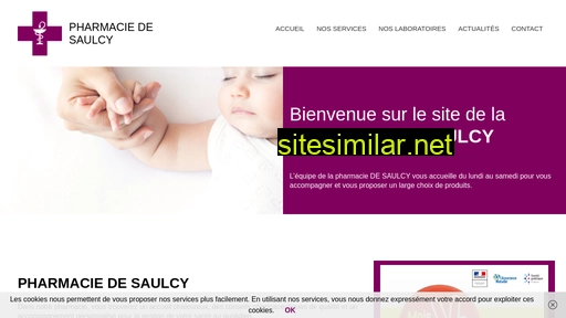 pharmaciedesaulcy.fr alternative sites
