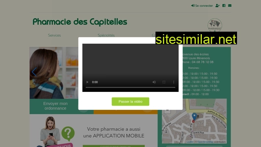 pharmaciedescapitelles.fr alternative sites