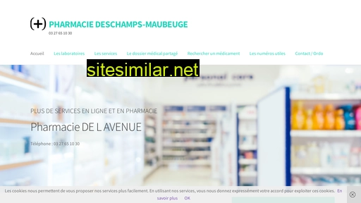 pharmaciedeschamps-maubeuge.fr alternative sites