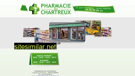 Pharmaciedeschartreux similar sites