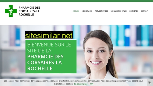 pharmaciedescorsaires-larochelle.fr alternative sites