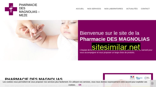pharmaciedesmagnoliasmeze.fr alternative sites