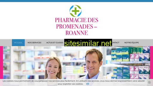pharmaciedespromenades.fr alternative sites