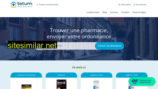 pharmaciedevertbocage.fr alternative sites