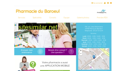 pharmaciedubaroeul.fr alternative sites