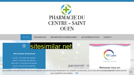 pharmacieducentre-saintouen.fr alternative sites