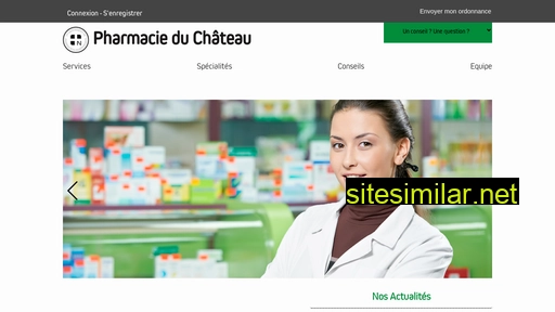 pharmacieduchateau77170.fr alternative sites