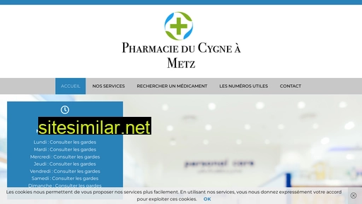 pharmacieducygne-metz.fr alternative sites
