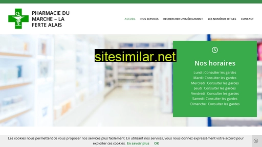 pharmaciedumarche-la-ferte.fr alternative sites