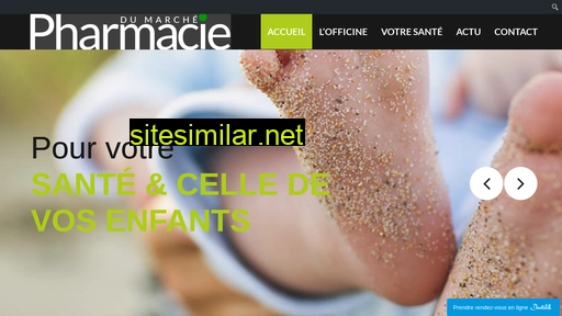 pharmaciedumarche-romainville.fr alternative sites