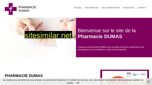 pharmaciedumas.fr alternative sites