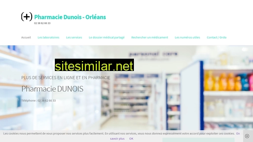 pharmaciedunois.fr alternative sites