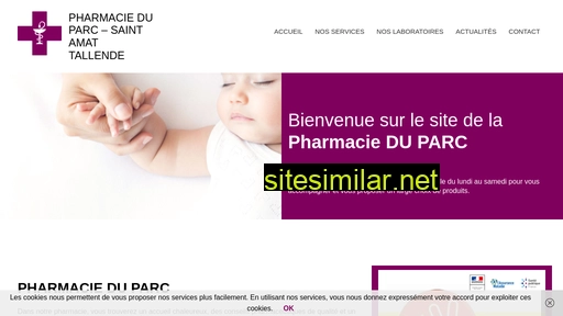 pharmacieduparc-saintamat.fr alternative sites
