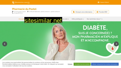 pharmaciedupastellectoure.fr alternative sites