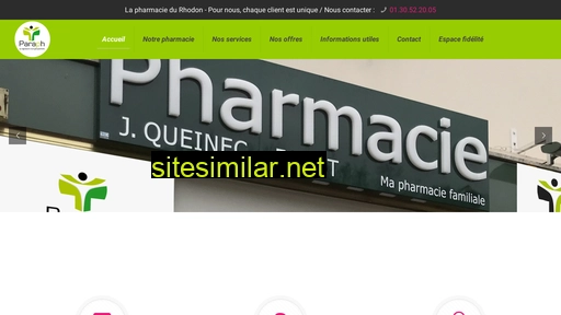 pharmaciedurhodon.fr alternative sites