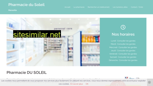 pharmaciedusoleilmarseille.fr alternative sites