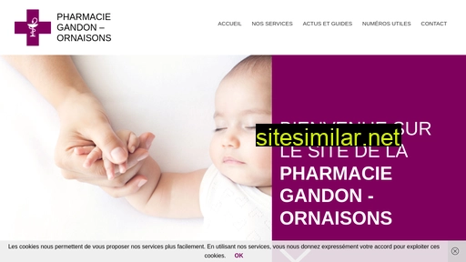 pharmaciegandon-ornaisons.fr alternative sites